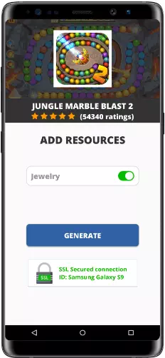 Jungle Marble Blast 2 MOD APK Screenshot