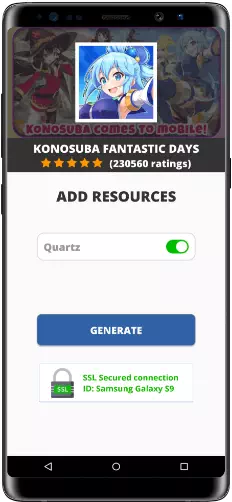 KonoSuba Fantastic Days MOD APK Screenshot