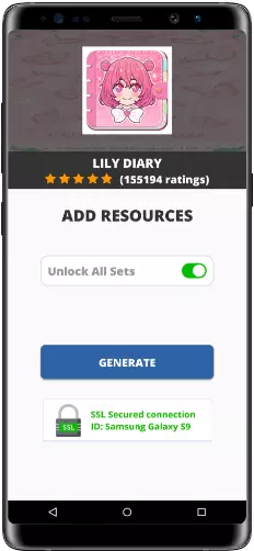 Lily Diary MOD APK Screenshot