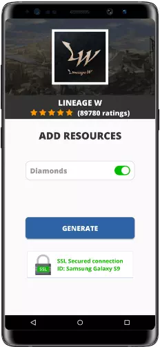 Lineage W MOD APK Screenshot