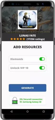 Lunas Fate MOD APK Screenshot