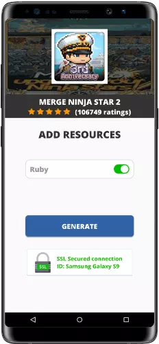 Merge Ninja Star 2 MOD APK Screenshot