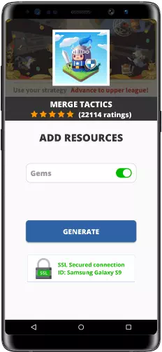 Merge Tactics MOD APK Screenshot