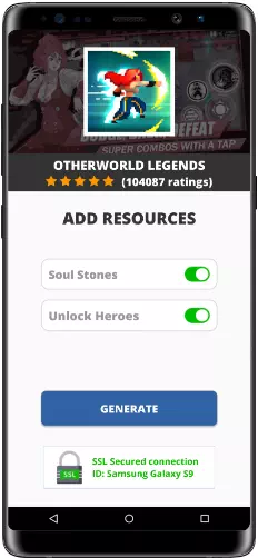 Otherworld Legends MOD APK Screenshot
