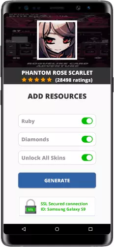 Phantom Rose Scarlet MOD APK Screenshot
