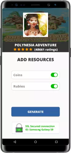 Polynesia Adventure MOD APK Screenshot