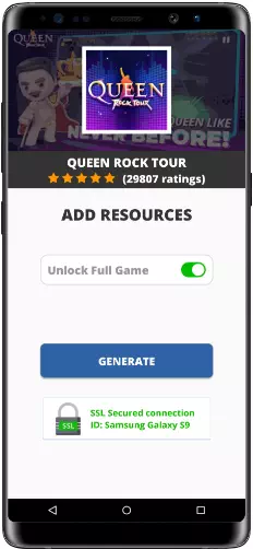 Queen Rock Tour MOD APK Screenshot