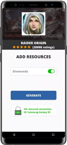 Raider Origin MOD APK Screenshot