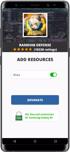 Random Defense MOD APK Screenshot