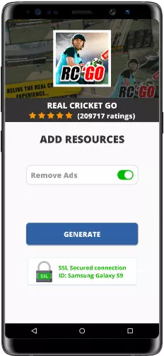 Real Cricket GO MOD APK Screenshot