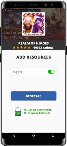 Realm of Heroes MOD APK Screenshot