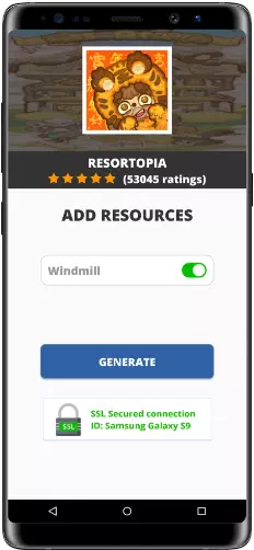 Resortopia MOD APK Screenshot