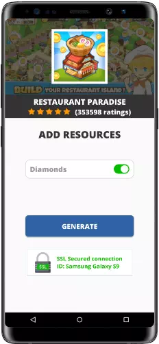 Restaurant Paradise MOD APK Screenshot