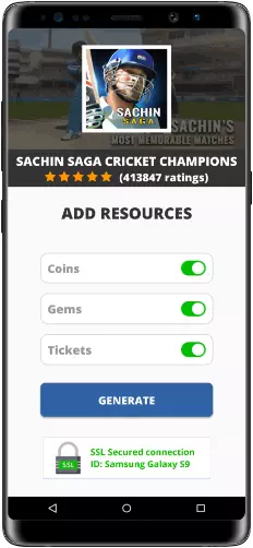 Sachin Saga Cricket Champions MOD APK Screenshot