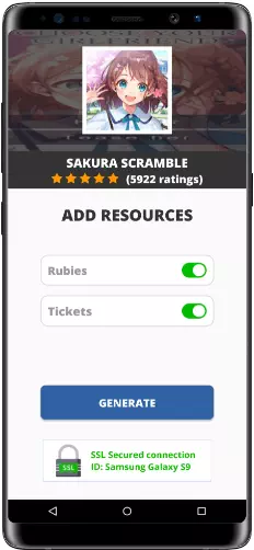 Sakura Scramble MOD APK Screenshot