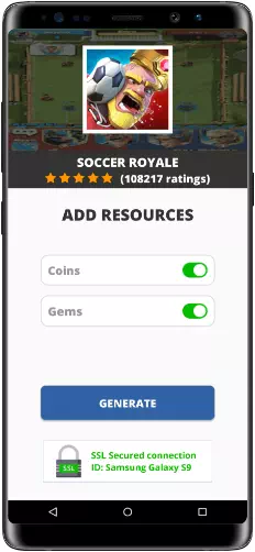 Soccer Royale MOD APK Screenshot