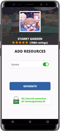 Starry Garden MOD APK Screenshot