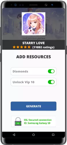 Starry Love MOD APK Screenshot