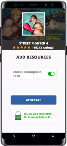 Street Fighter 4 MOD APK Screenshot