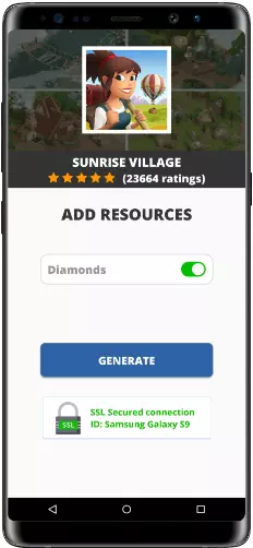 Sunrise Village MOD APK Screenshot