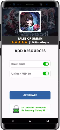 Tales of Grimm MOD APK Screenshot
