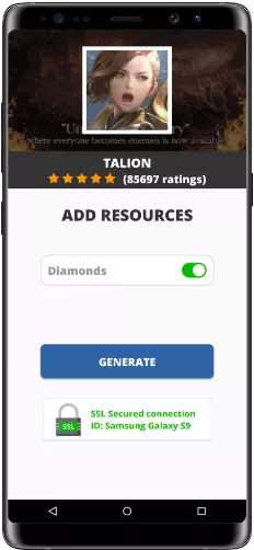 Talion MOD APK Screenshot