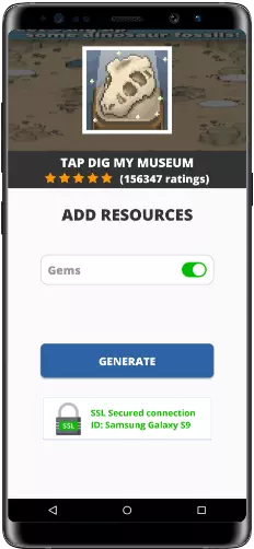 Tap Dig My Museum MOD APK Screenshot