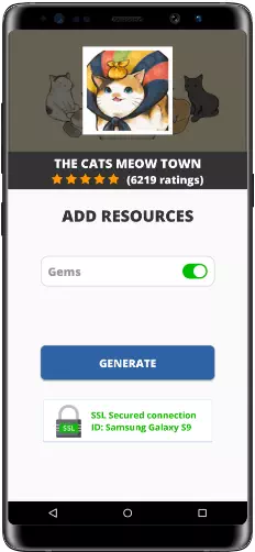 The cats meow town MOD APK Screenshot