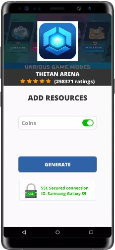 Thetan Arena MOD APK Screenshot