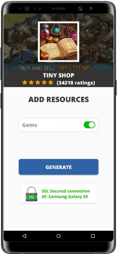 Tiny Shop MOD APK Screenshot