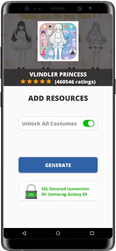 Vlindler Princess MOD APK Screenshot