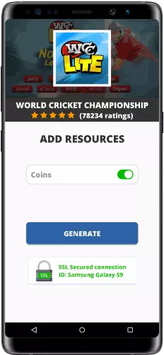 World Cricket Championship MOD APK Screenshot