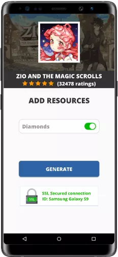 ZIO and the Magic Scrolls MOD APK Screenshot