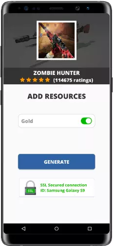 ZOMBIE HUNTER MOD APK Screenshot